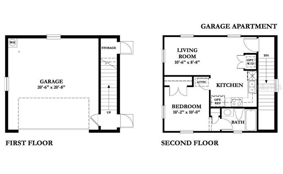 2D floor plan layout of this home in , St. Petersburg, FL (Image 5).