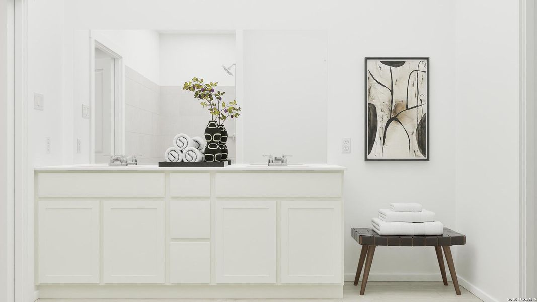 Furnished interior view inside a new home in Juniper Ranch, Spring Branch (Image 12). Furnished interior view inside a new home in Juniper Ranch, Spring Branch (Image 12).