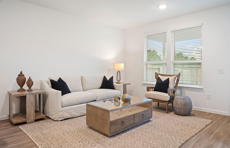 MODEL HOME images may NOT be consistent with the finished product.