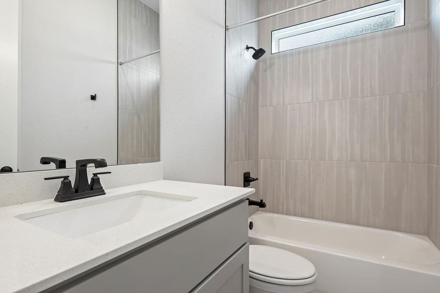 Furnished interior view inside a new home in Lagos Reserve, Manor (Image 5).