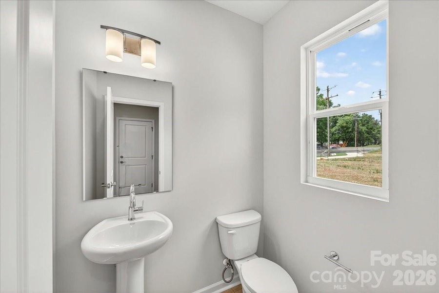 First floor powder room First floor powder room