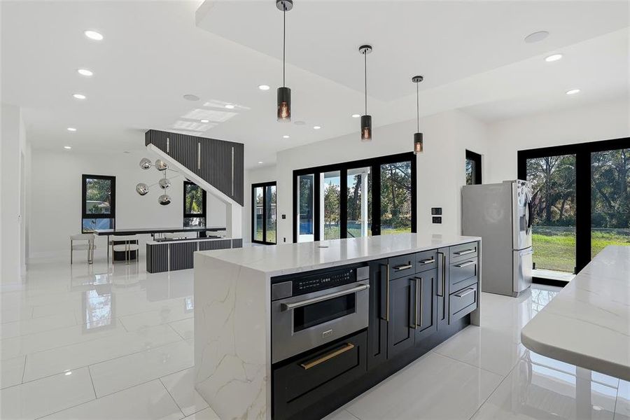 Furnished interior view inside a new home in , Tampa (Image 10).