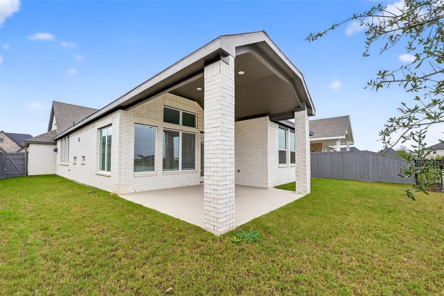 Exterior details and patio area of a home in Jubilee, Hockley (Image 4).
