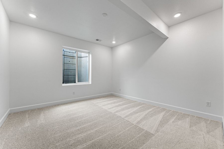 Representative unfurnished interior of a home built from the Bailey by Taylor Morrison in Dawson Trails Town Collection, Castle Rock (Image 20).