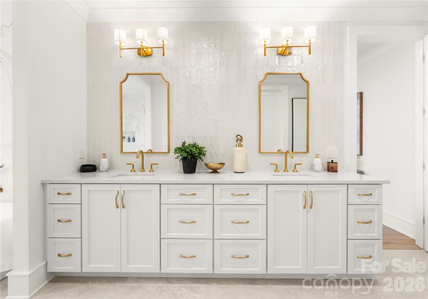 Furnished interior view inside a new home in , Charlotte (Image 14).