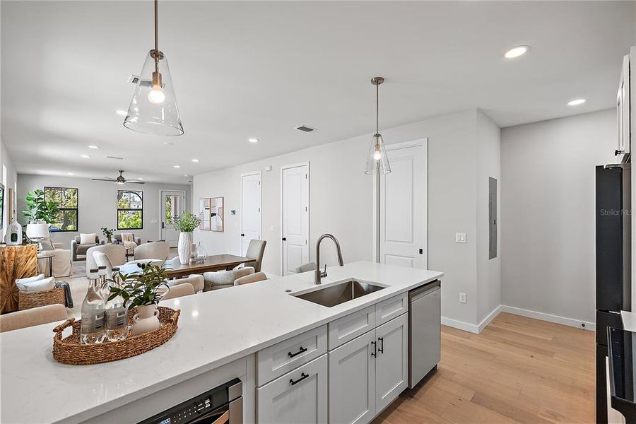 Furnished interior view inside a new home in , St. Petersburg (Image 13).