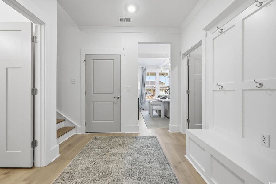 Spacious, unfurnished interior of a new home in Westwood Reserve, Conway (Image 22). Spacious, unfurnished interior of a new home in Westwood Reserve, Conway (Image 22).