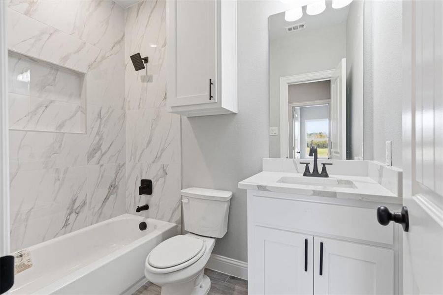 Furnished interior view inside a new home in , Tom Bean (Image 7). Furnished interior view inside a new home in , Tom Bean (Image 7).