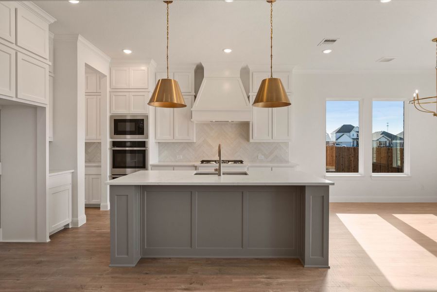 Representative furnished interior of a home built from the Ashley by Our Country Homes in Parks of Aledo, Aledo (Image 7).