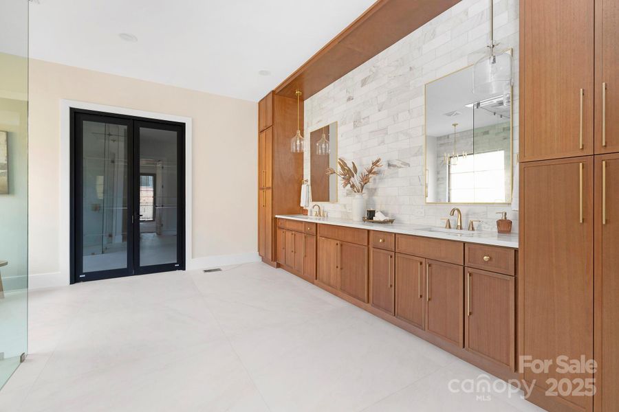 Furnished interior view inside a new home in , Weddington (Image 36).