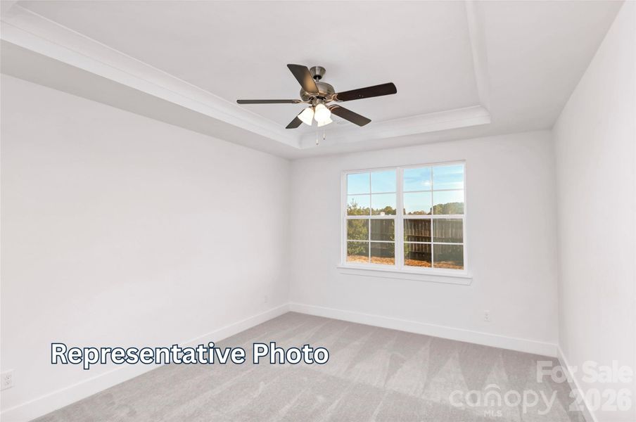Spacious, unfurnished interior of a new home in Caldwell Forest, Charlotte (Image 11).