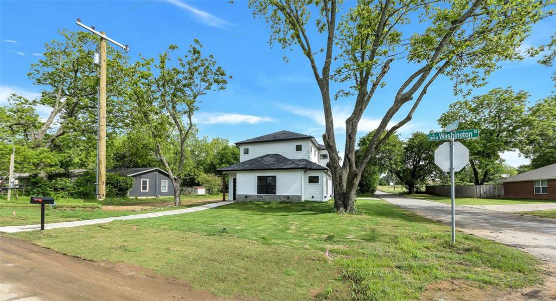 View of front of property featuring roof with shingles View of front of property featuring roof with shingles