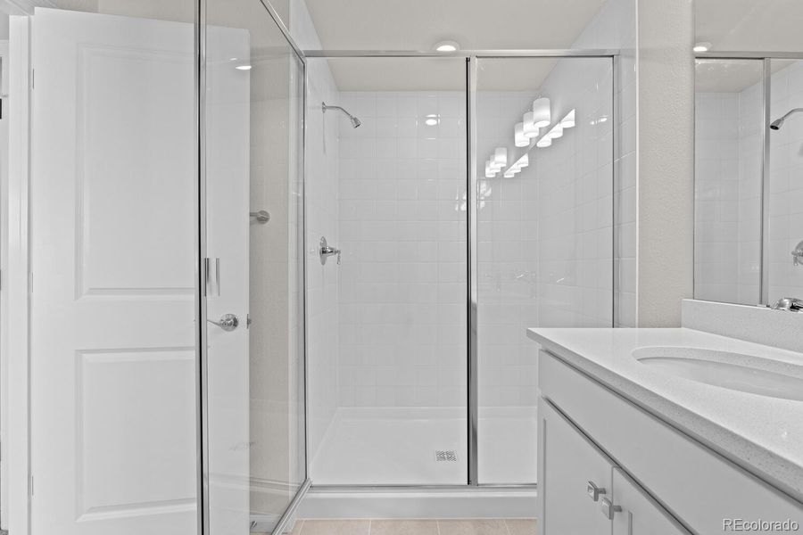 Furnished interior view inside a new home in The Villas Collection at Sterling Ranch, Littleton (Image 4).