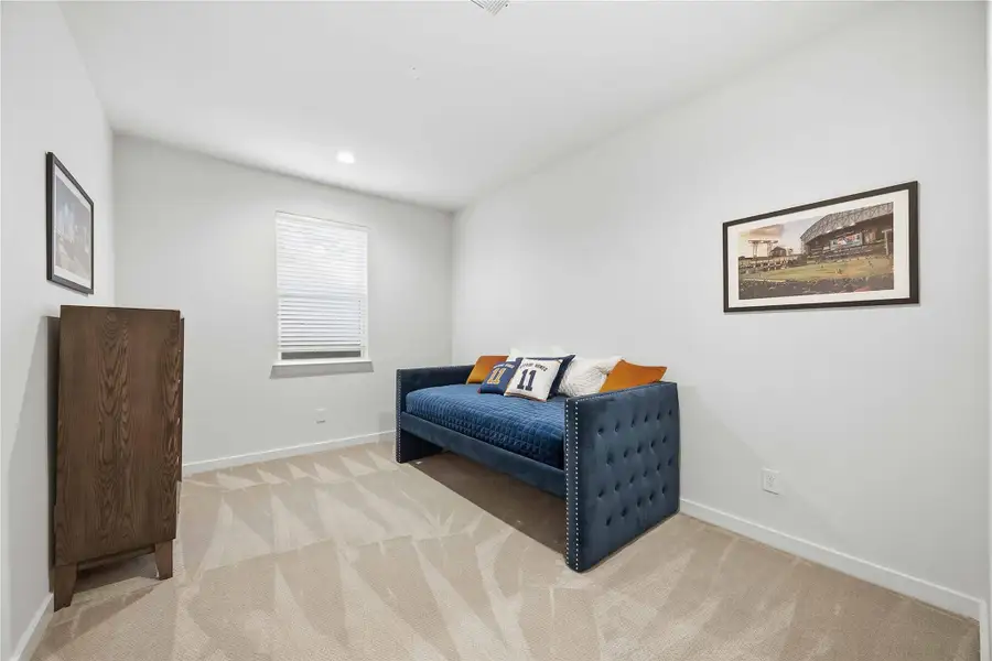Furnished interior view inside a new home in Fulton Crossing, Houston (Image 13).