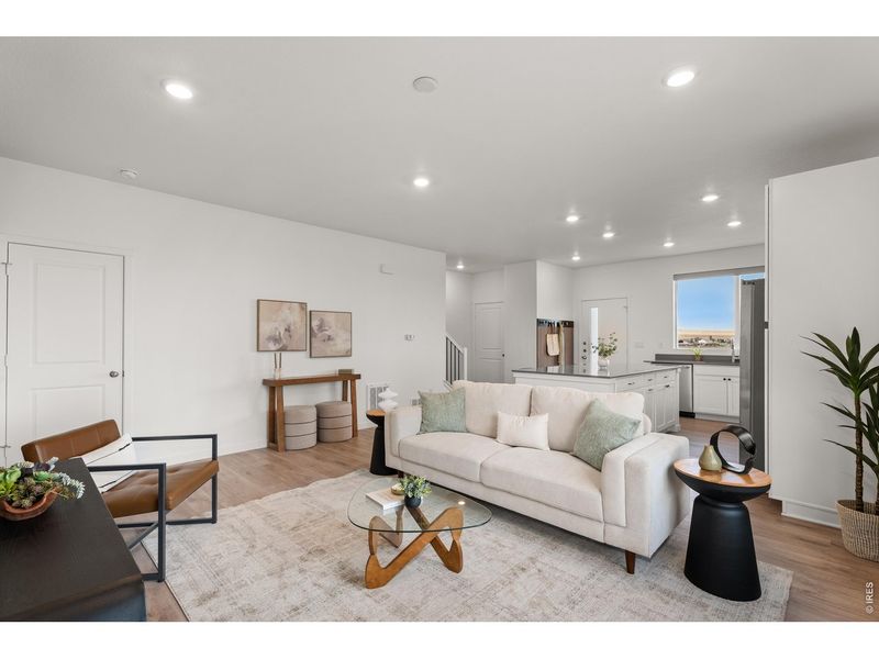 Furnished interior view inside a new home in Whisper Village, Arvada (Image 14).