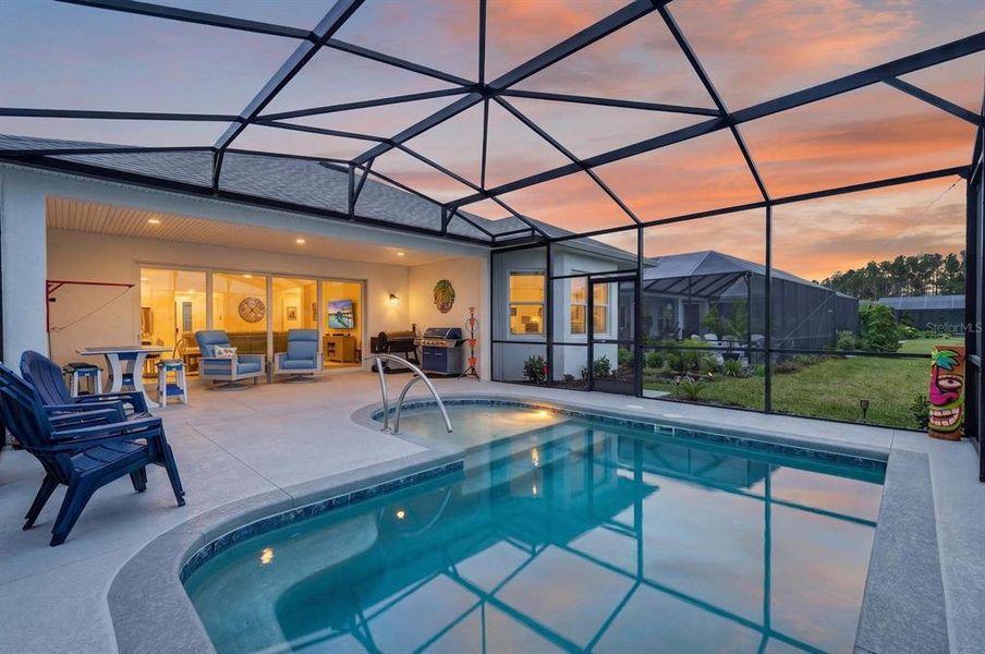 Exterior details and patio area of a home in , Daytona Beach (Image 40).
