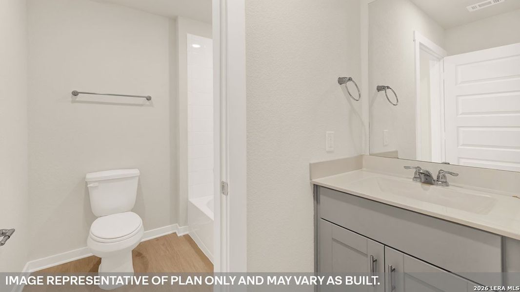 Furnished interior view inside a new home in Hartland Ranch, Lockhart (Image 4).