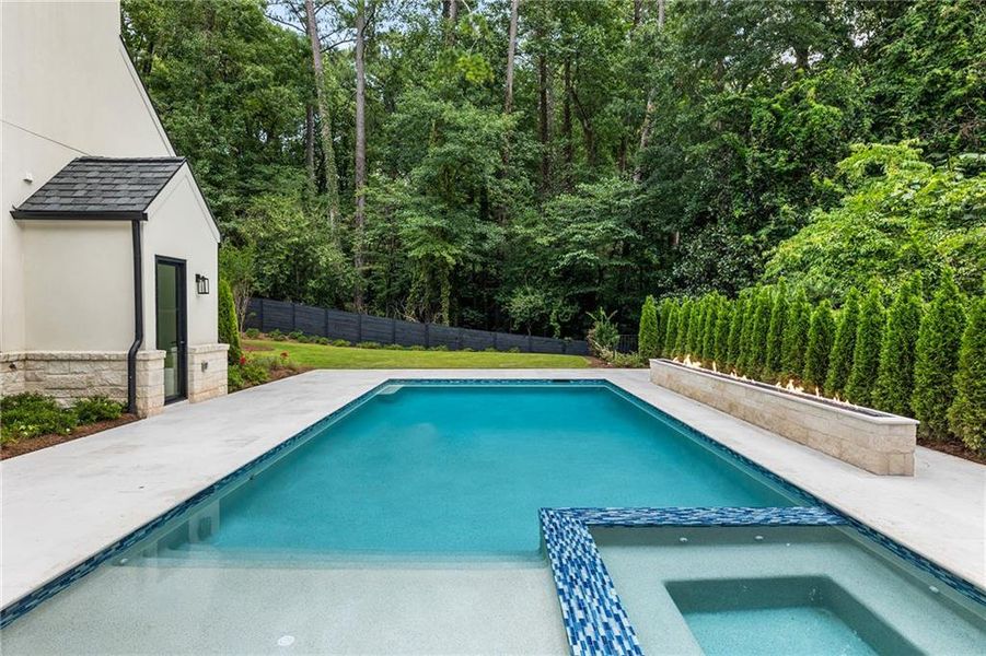 Exterior details and patio area of a home in , Sandy Springs (Image 32). Exterior details and patio area of a home in , Sandy Springs (Image 32).