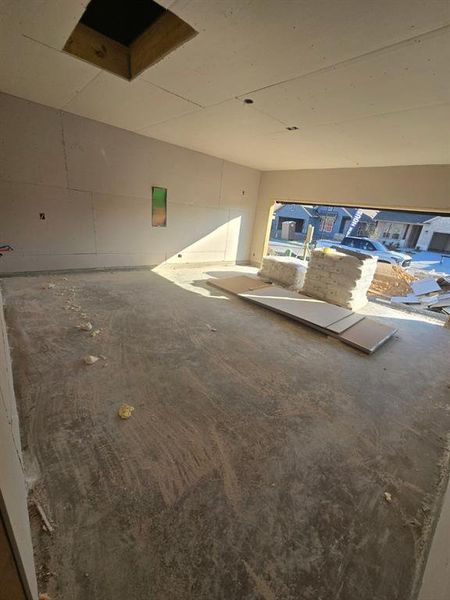 In-progress construction of a new home in Morningstar, Aledo, TX (Image 13).