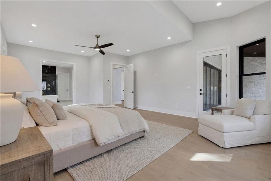 Furnished interior view inside a new home in , Milton (Image 49).