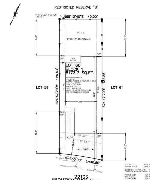 Plot Plan Plot Plan