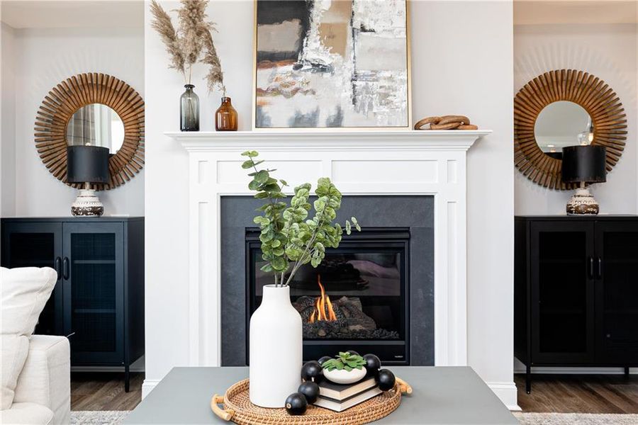 Furnished interior view inside a new home in , Powder Springs (Image 24).