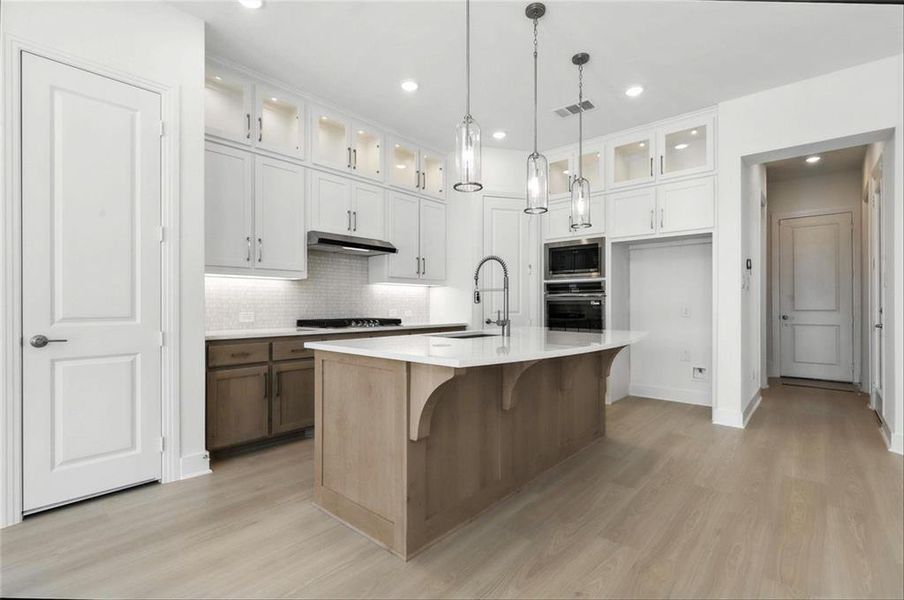 Furnished interior view inside a new home in Walsh: Townhomes - The Patios, Aledo (Image 6). Furnished interior view inside a new home in Walsh: Townhomes - The Patios, Aledo (Image 6).