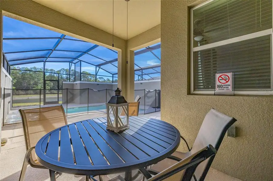 Exterior details and patio area of a home in Storey Lake: Vacation Townhomes, Kissimmee (Image 1). Exterior details and patio area of a home in Storey Lake: Vacation Townhomes, Kissimmee (Image 1).