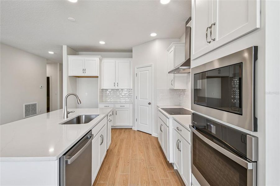 Furnished interior view inside a new home in Estates at Rivercrest, Sanford (Image 11).