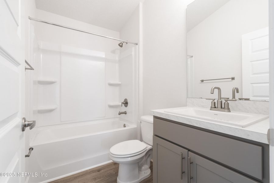 Furnished interior view inside a new home in Summerglen, Jacksonville (Image 5).