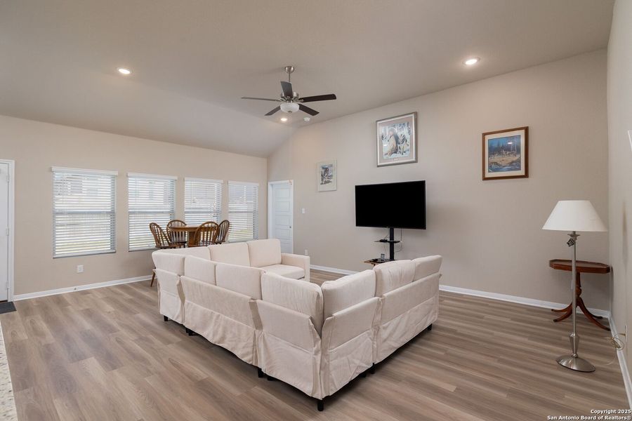 Furnished interior view inside a new home in Greenspoint Heights, Seguin (Image 18).