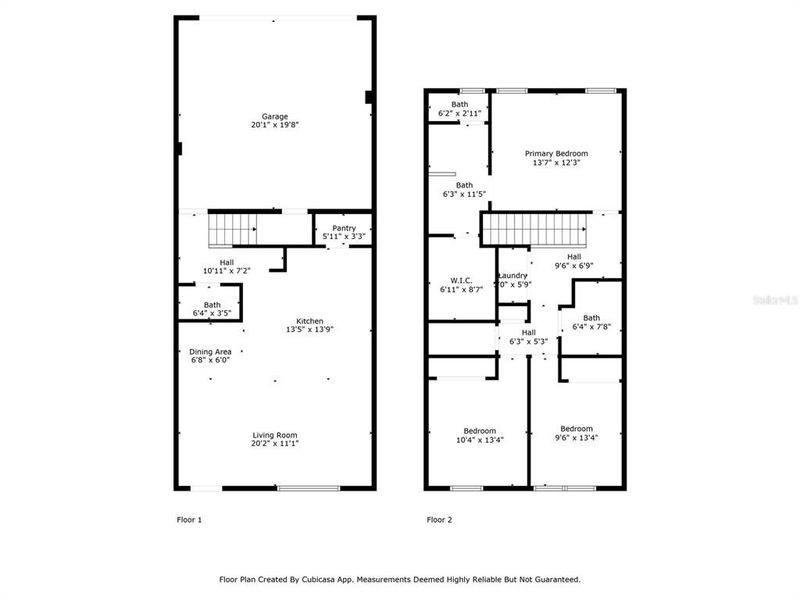 2D floor plan layout of this home in Waterbrooke, Clermont, FL (Image 5). 2D floor plan layout of this home in Waterbrooke, Clermont, FL (Image 5).