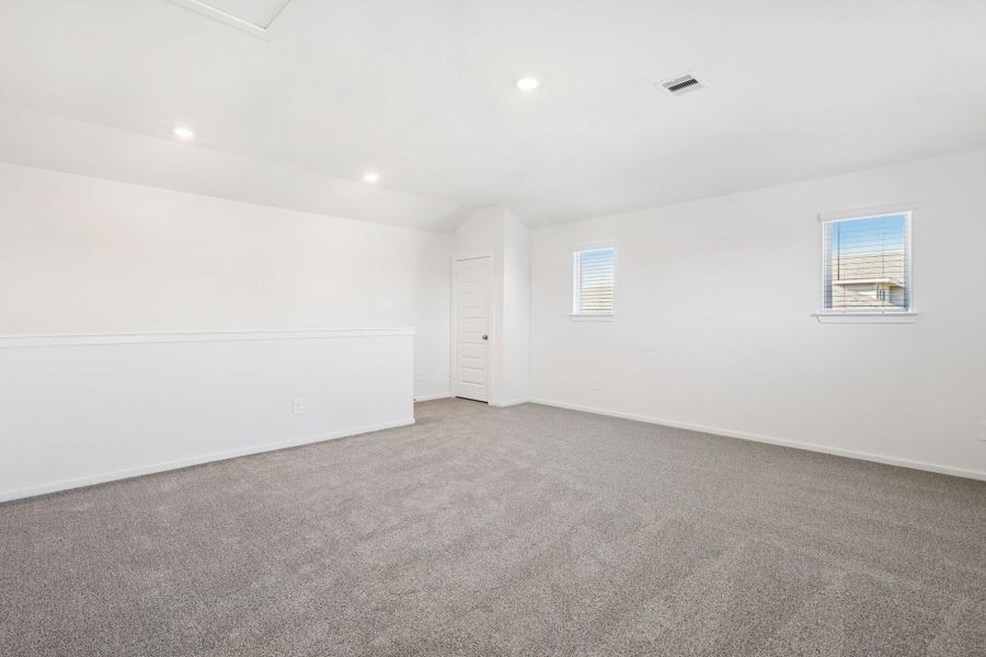 Spacious, unfurnished interior of a new home in Landing Meadows - Premier Series, New Caney (Image 20).