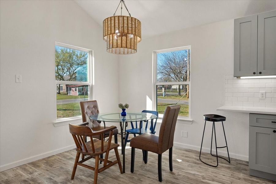 Furnished interior view inside a new home in , Lone Oak (Image 10).