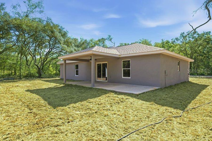 Exterior details and patio area of a home in , Ocklawaha (Image 3).