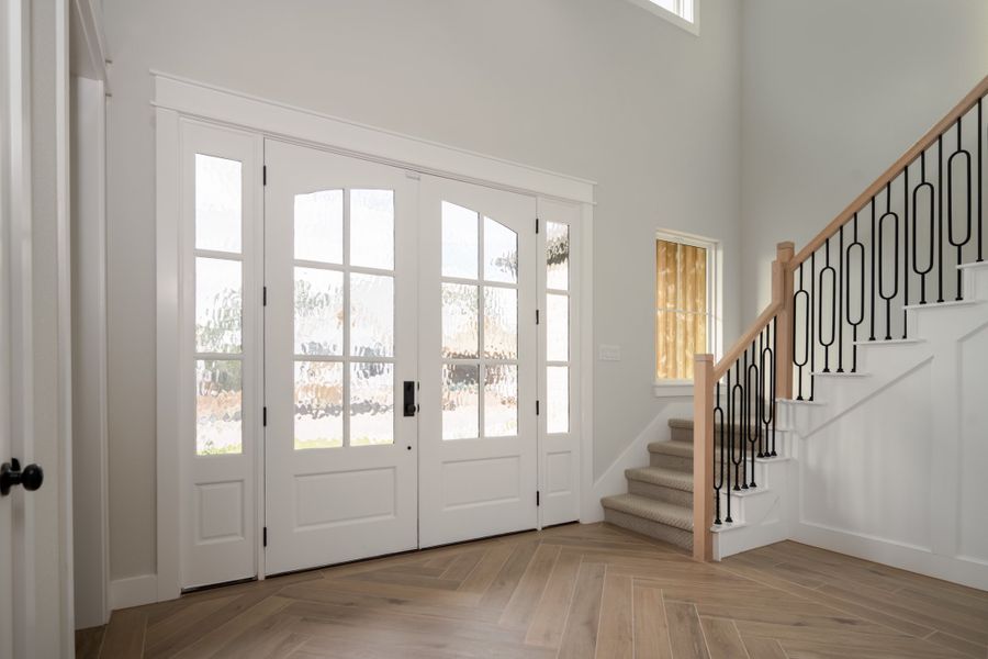 Representative unfurnished interior of a home built from the The Stella by Reece Homes in Traditions, Bryan (Image 28).