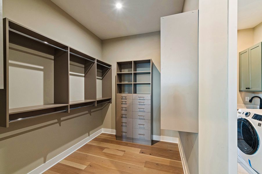 Representative furnished interior of a home built from the Winslow by Fischer Homes in Leeland Farms, Fuquay Varina (Image 16).