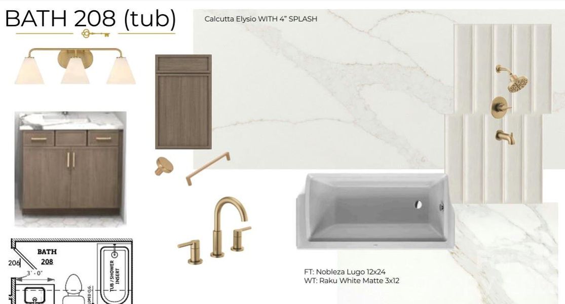 Sample of building materials used in homes in Bella Ridge, Fort Mill (Image 12).