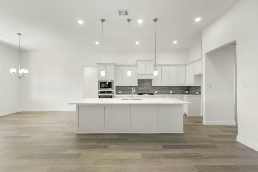 Representative furnished interior of a home built from the Garner by Kindred Homes in Westside Preserve, Midlothian (Image 12).