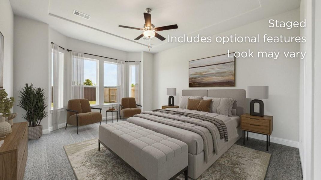 Furnished interior view inside a new home in The Grand Prairie 60', Hockley (Image 9). Furnished interior view inside a new home in The Grand Prairie 60', Hockley (Image 9).