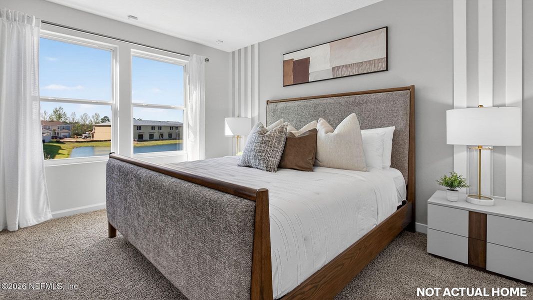 Furnished interior view inside a new home in Corsair, Middleburg (Image 6).