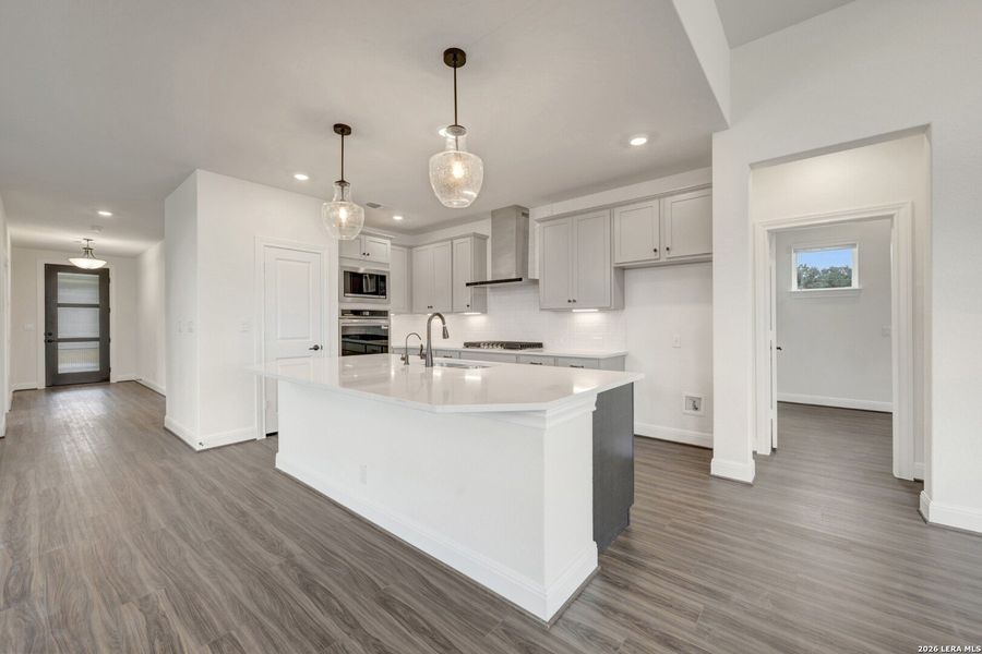 Furnished interior view inside a new home in Davis Ranch 50', San Antonio (Image 11).