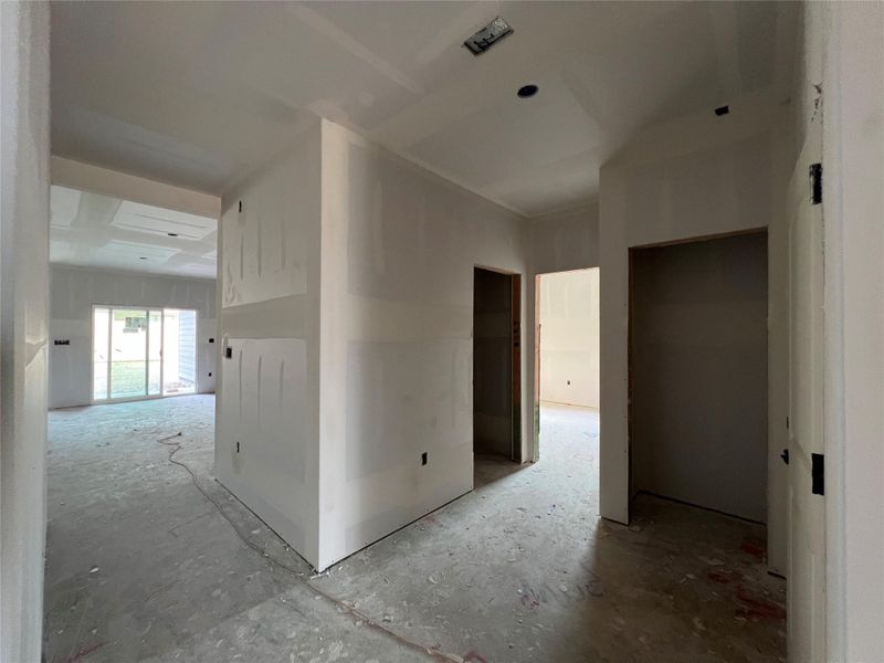 In-progress construction of a new home in Rolling Glen, Hutto, TX (Image 10).