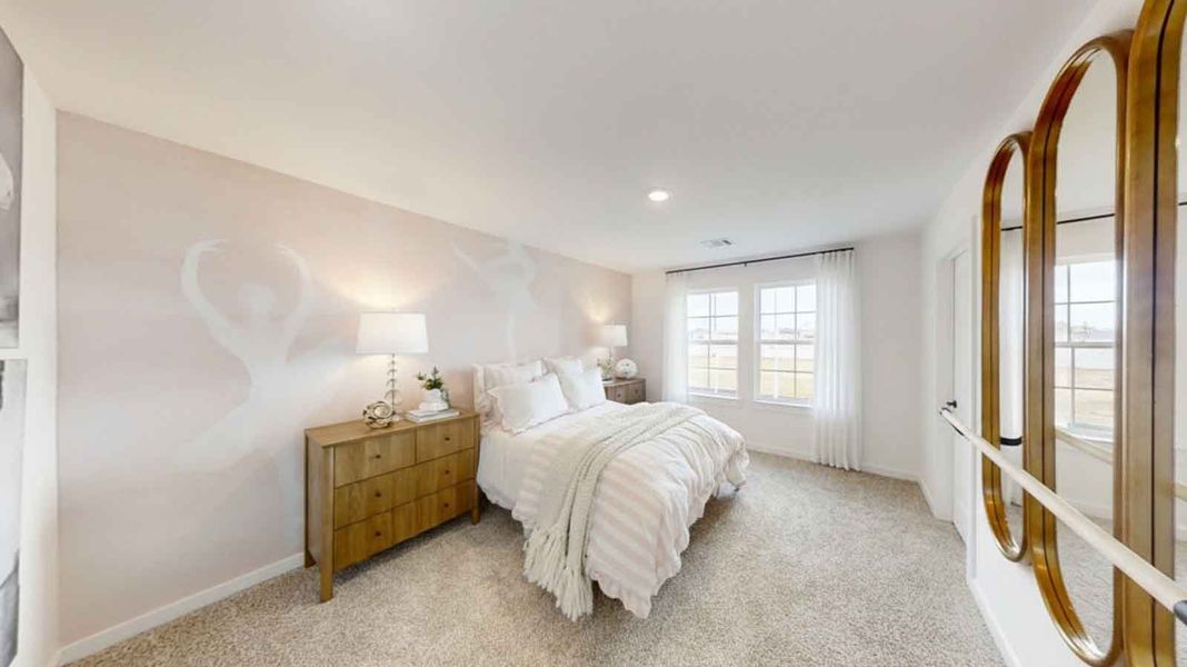 Furnished interior view inside a new home in Alexander, Pearland (Image 14).