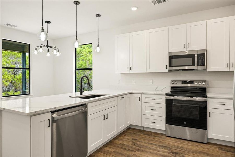 Furnished interior view inside a new home in , Granbury (Image 6).