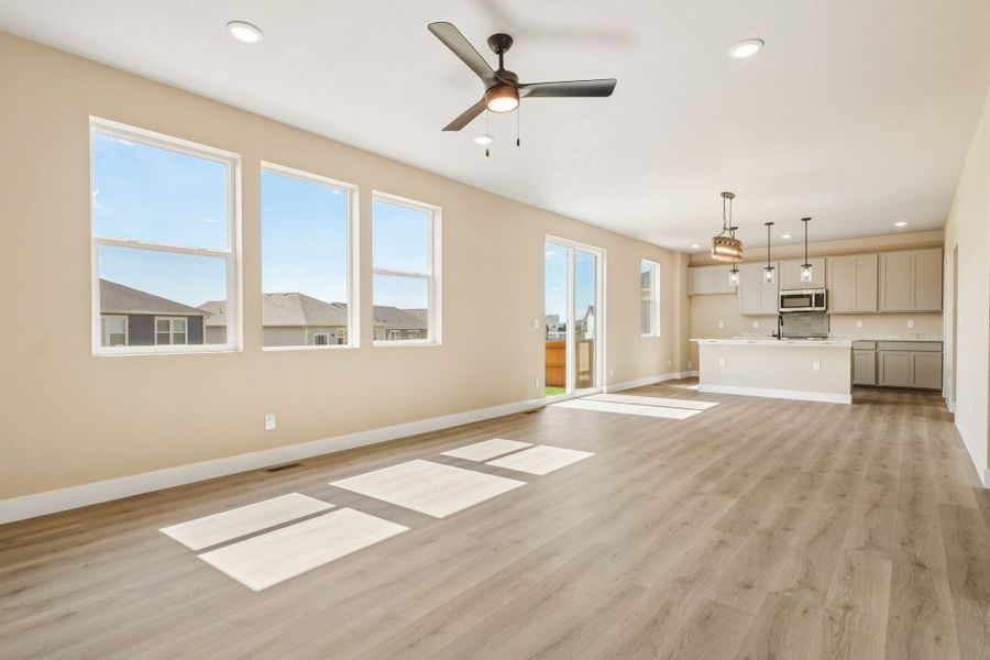 Spacious, unfurnished interior of a new home in The Glen, Colorado Springs (Image 30). Spacious, unfurnished interior of a new home in The Glen, Colorado Springs (Image 30).