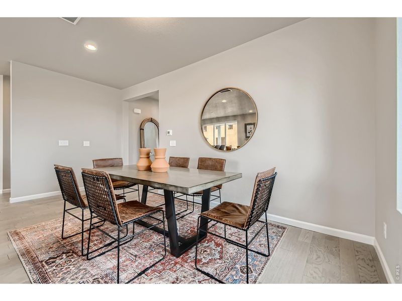 Furnished interior view inside a new home in Country Club Reserve, Fort Collins (Image 12).