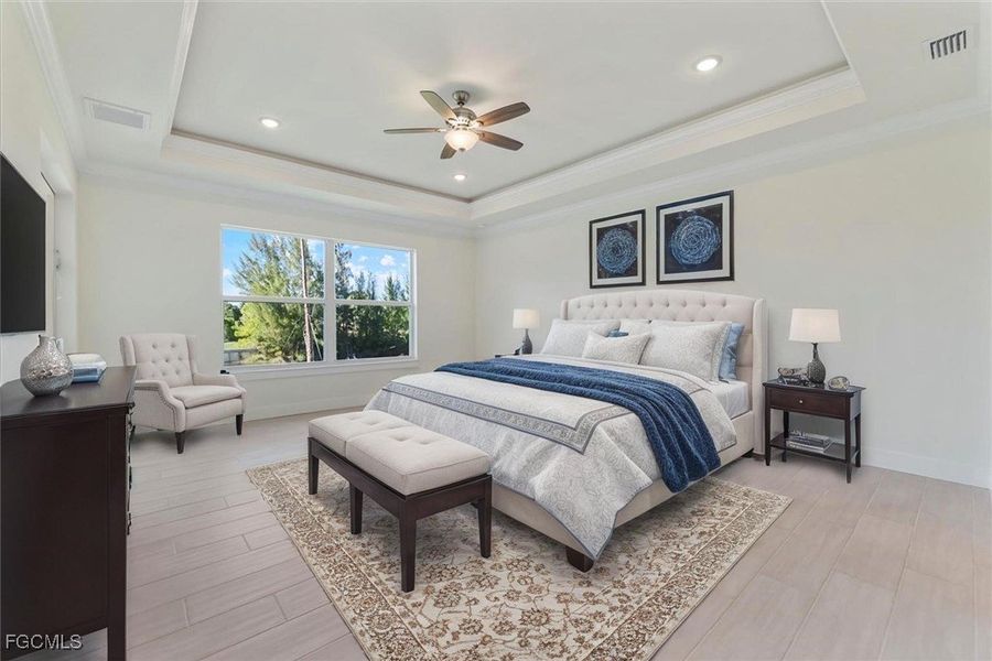 Furnished interior view inside a new home in Cape Coral, Cape Coral (Image 6).