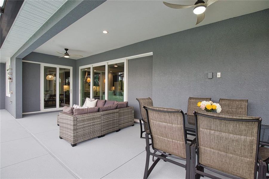 Exterior details and patio area of a home in , Rotonda West (Image 31).