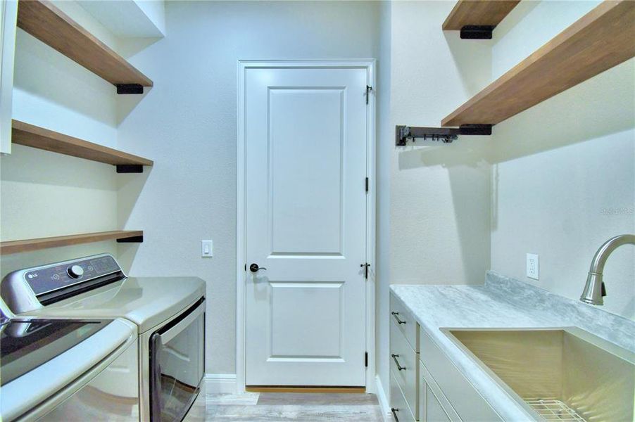 Laundry Room with Laundry Sink